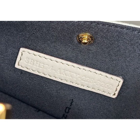 Replica perfetta Fendi Peekaboo-Tote Bag FF Grigio Imitazione Outlet Online