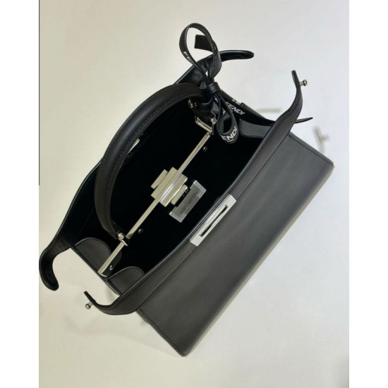 Perfette Qualità Repliche Borsa Peekaboo Fendi di Marc Jacobs Nero Imitazione