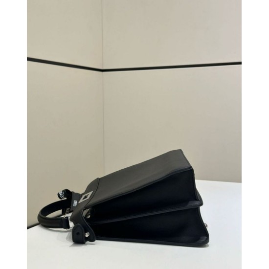Perfette Qualità Repliche Borsa Peekaboo Fendi di Marc Jacobs Nero Imitazione