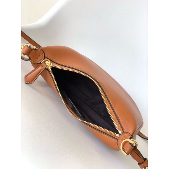 Migliore Repliche Mini borsa Fendi Fendigraphy marrone Economiche Outlet Online
