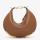Migliore Repliche Mini borsa Fendi Fendigraphy marrone Economiche Outlet Online