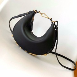 Migliore Repliche Fendi Fendigraphy Mini Bag Nero Economiche Outlet Online