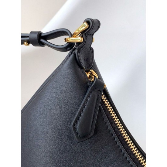 Migliore Repliche Fendi Fendigraphy Mini Bag Nero Economiche Outlet Online