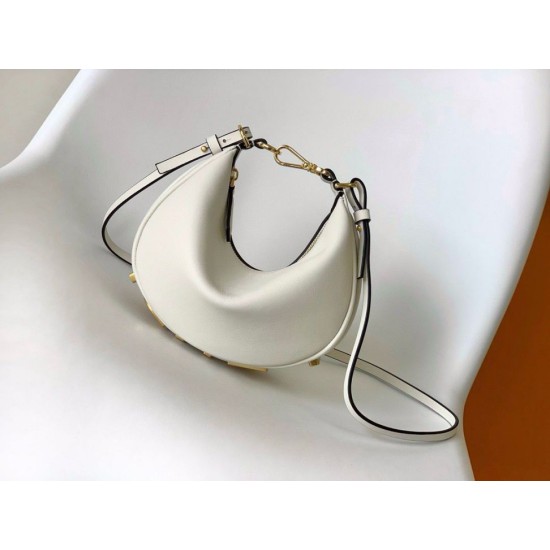 Perfette Qualità Repliche Fendi Fendigraphy Mini Bag Bianco Imitazione