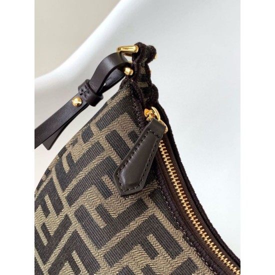 Migliore Replica Fendi Fendigraphy Mini Bag Marrone FF Jacquard Fabric Imitazioni Outlet Italia Miglior Falso Fendi Fendigraphy Mini Bag Marrone FF Jacquard Fabric Economiche Premium