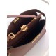 Miglior Falso Fendi Peekaboo Soft Large Bag Marrone Scuro Economiche Premium