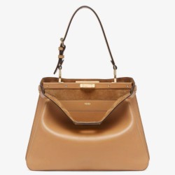 Miglior Falso Fendi Peekaboo Soft Medium Bag Marrone Economiche Premium