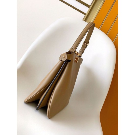 Miglior Falso Fendi Peekaboo Soft Medium Bag Marrone Economiche Premium