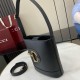 Replica perfetta Borsa a secchiello mini Gucci 73 833665 Nera Imitazione Outlet Online