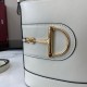 Replica perfetta Borsa a secchiello mini Gucci 73 833665 Bianca Imitazione Outlet Online