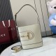 Replica perfetta Borsa a secchiello mini Gucci 73 833665 Bianca Imitazione Outlet Online