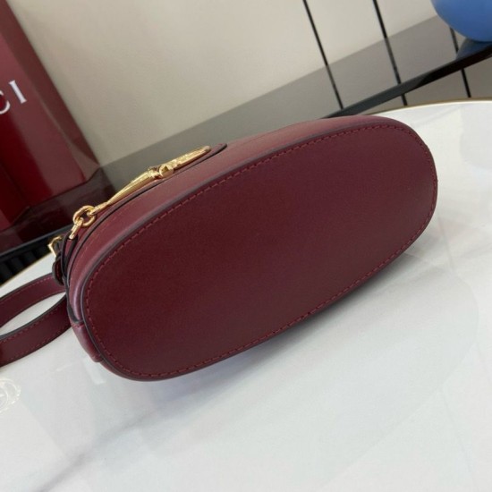 Replica perfetta Borsa a secchiello mini Gucci 73 833665 Rossa Imitazione Outlet Online