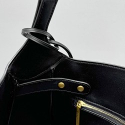 Miglior Falso Balenciaga Bel Air Small Shoulder Bag Nero Economiche Premium
