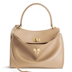 Replica perfetta Balenciaga Rodeo Mini Handbag Albicocca Imitazione Outlet Online