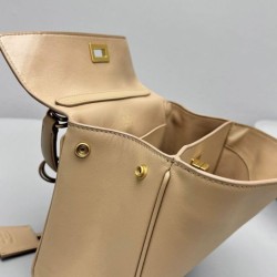 Replica perfetta Balenciaga Rodeo Mini Handbag Albicocca Imitazione Outlet Online