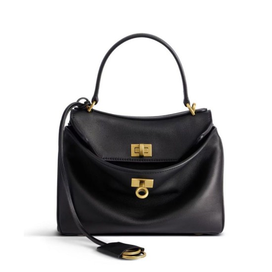 Perfette Qualità Repliche Balenciaga Rodeo Mini Handbag Nero Imitazione