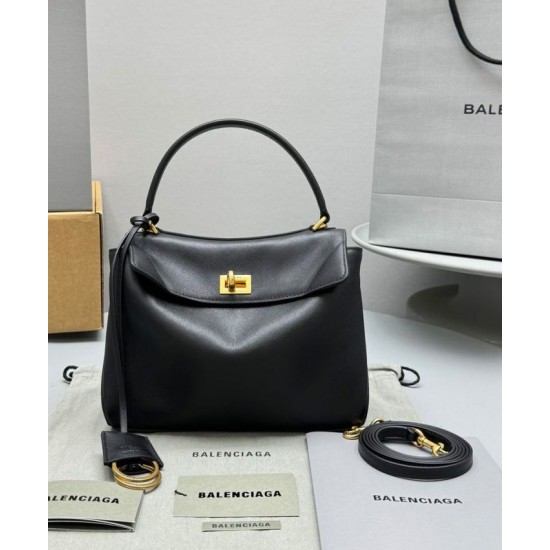 Perfette Qualità Repliche Balenciaga Rodeo Mini Handbag Nero Imitazione