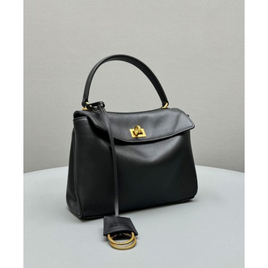 Perfette Qualità Repliche Balenciaga Rodeo Mini Handbag Nero Imitazione