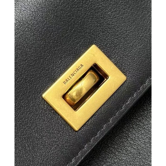Perfette Qualità Repliche Balenciaga Rodeo Mini Handbag Nero Imitazione