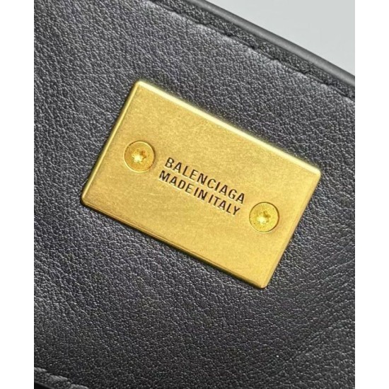 Perfette Qualità Repliche Balenciaga Rodeo Mini Handbag Nero Imitazione