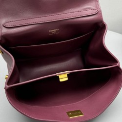 Migliore Repliche Balenciaga Rodeo Mini Handbag Malva Economiche Outlet Online