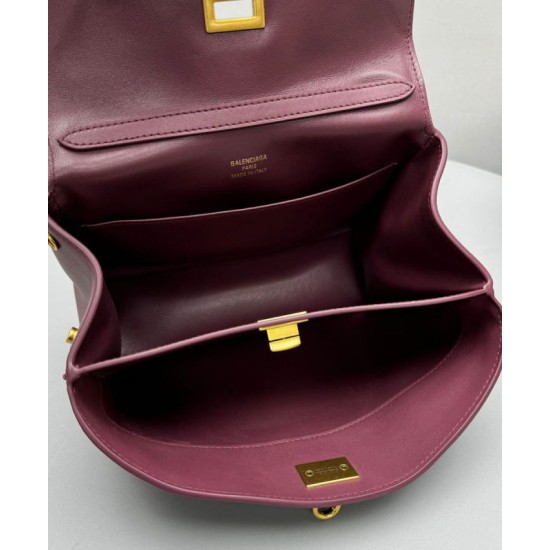 Migliore Repliche Balenciaga Rodeo Mini Handbag Malva Economiche Outlet Online