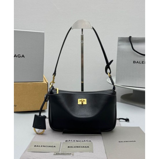 Migliore Repliche Balenciaga Rodeo Sling Pochette Nero Economiche Outlet Online