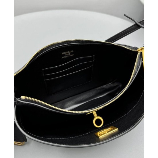 Migliore Repliche Balenciaga Rodeo Sling Pochette Nero Economiche Outlet Online