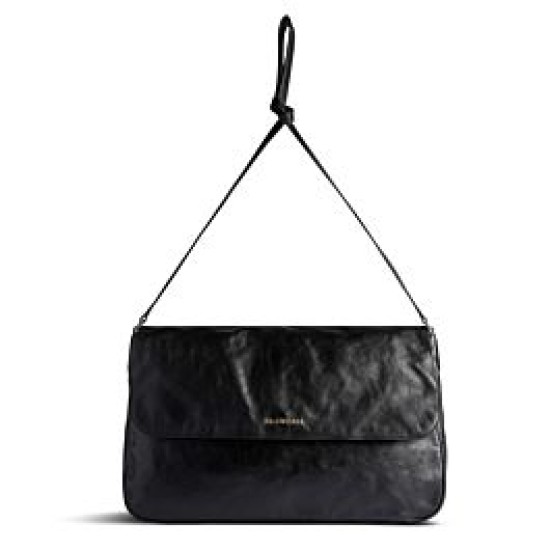 Miglior Falso Balenciaga Grungy Medium Messenger Bag Nero Economiche Premium