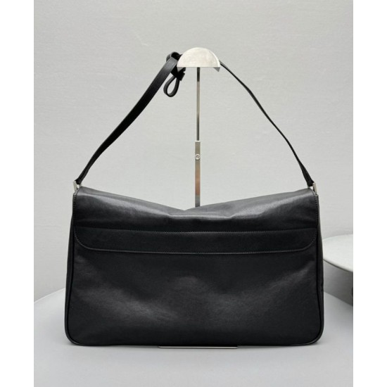Miglior Falso Balenciaga Grungy Medium Messenger Bag Nero Economiche Premium
