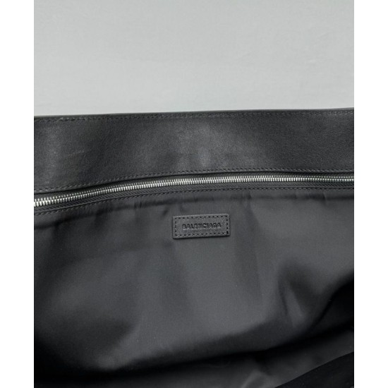Miglior Falso Balenciaga Grungy Medium Messenger Bag Nero Economiche Premium
