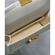 Migliore Repliche Dior 30 Montaigne East-West Bag Dior Oblique denim con catena Cream Economiche Outlet Online
