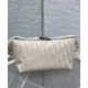 Replica perfetta Dior Medium DiorTravel Nomad Pouch Cream Imitazione Outlet Online
