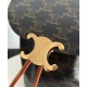 Replica perfetta Zaino Celine Celine Bonnie Triomphe Canvas Coffee Imitazione Outlet Online