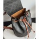 Replica perfetta Zaino Celine Celine Bonnie Triomphe Canvas Coffee Imitazione Outlet Online