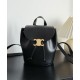 Miglior Falso Zaino Celine Celine Bonnie Pelle di vitello liscia Nero Economiche Premium