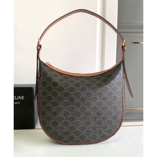 Perfette Qualità Repliche Borsa Celine Heloise Triomphe Caffè Imitazione