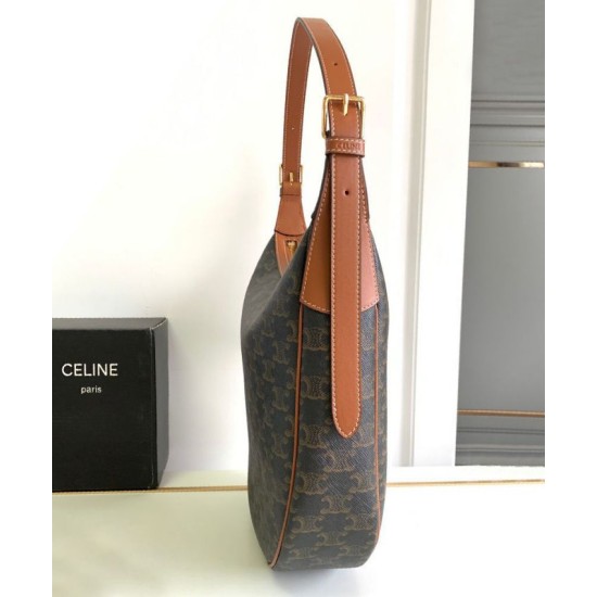 Perfette Qualità Repliche Borsa Celine Heloise Triomphe Caffè Imitazione