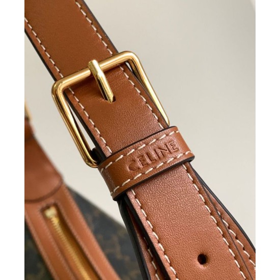 Perfette Qualità Repliche Borsa Celine Heloise Triomphe Caffè Imitazione