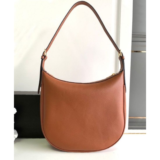 Repliche Borsa Celine Heloise Supple Pelle di vitello color caffè