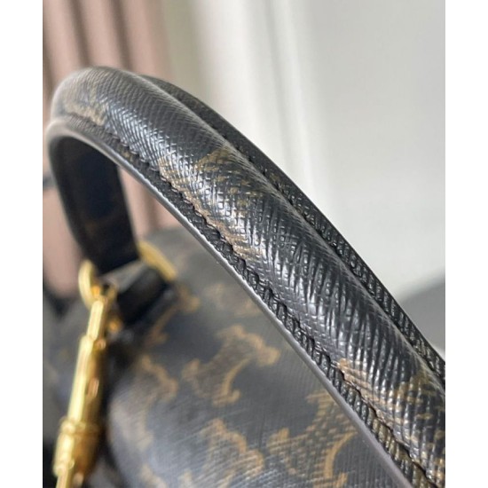 Repliche Borsa Celine Teen Nino Triomphe Caffè Imitazioni Premium Replica perfetta Borsa Celine Teen Nino Triomphe Caffè Imitazione Outlet Online