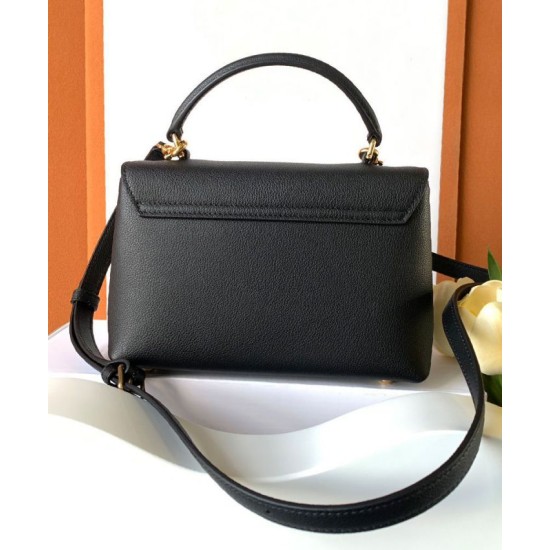 Replica perfetta Borsa Celine Teen Nino Shiny Vitello Nero Imitazione Outlet Online