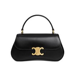 Miglior Falso Borsa Celine Teen Celine Lola Shiny Nero Economiche Premium
