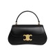 Miglior Falso Borsa Celine Teen Celine Lola Shiny Nero Economiche Premium