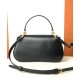 Miglior Falso Borsa Celine Teen Celine Lola Shiny Nero Economiche Premium