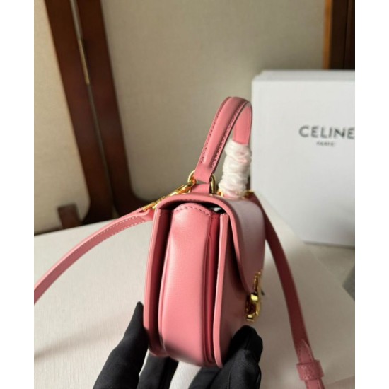 Perfette Qualità Repliche Borsa Celine Mini Besace Clea Shiny Imitazione