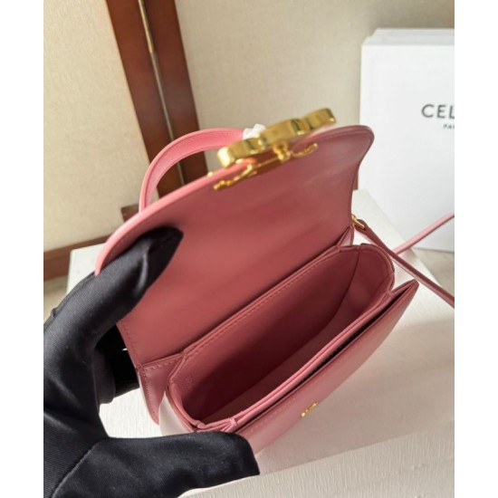 Perfette Qualità Repliche Borsa Celine Mini Besace Clea Shiny Imitazione