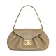 Migliore Repliche Celine Borsa Polly media Pelle di vitello morbida cachi Economiche Outlet Online