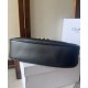 Migliore Repliche Celine Borsa Polly media Pelle di vitello morbida nera Economiche Outlet Online