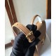 Miglior Falso Celine Borsa Nino media Pelle di vitello morbida albicocca Economiche Premium